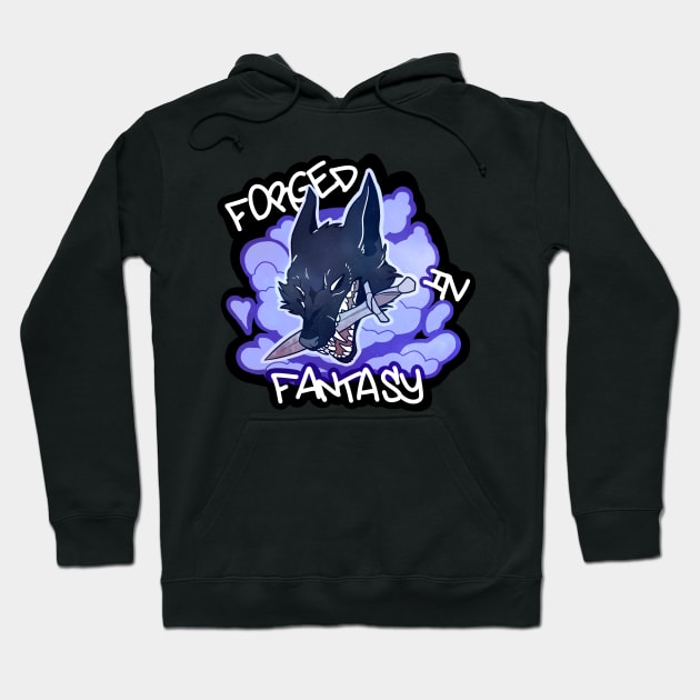 Forged in Fantasy Hoodie by InfiniteArtist